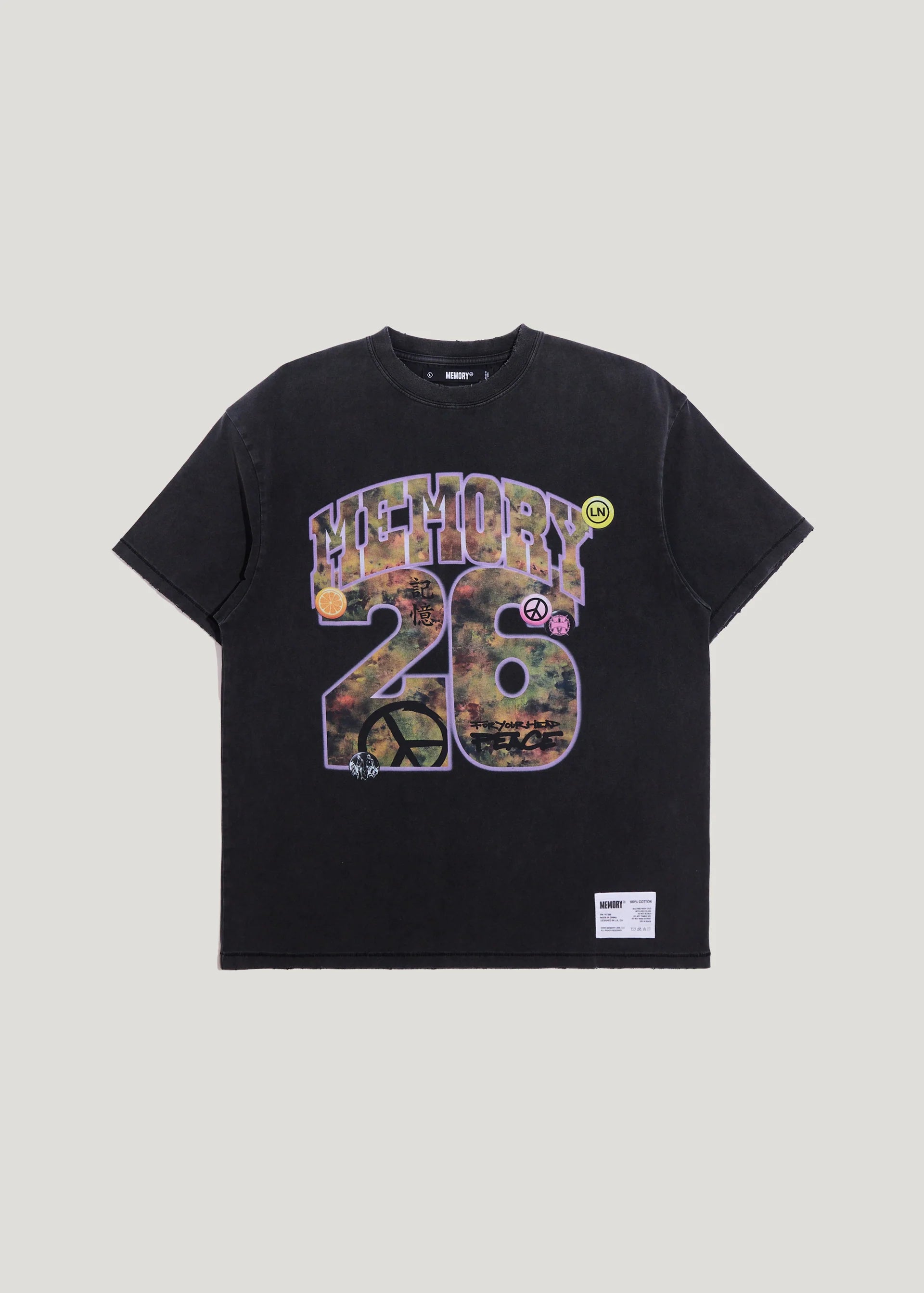 Graffiti T - Shirt - Vintage Black