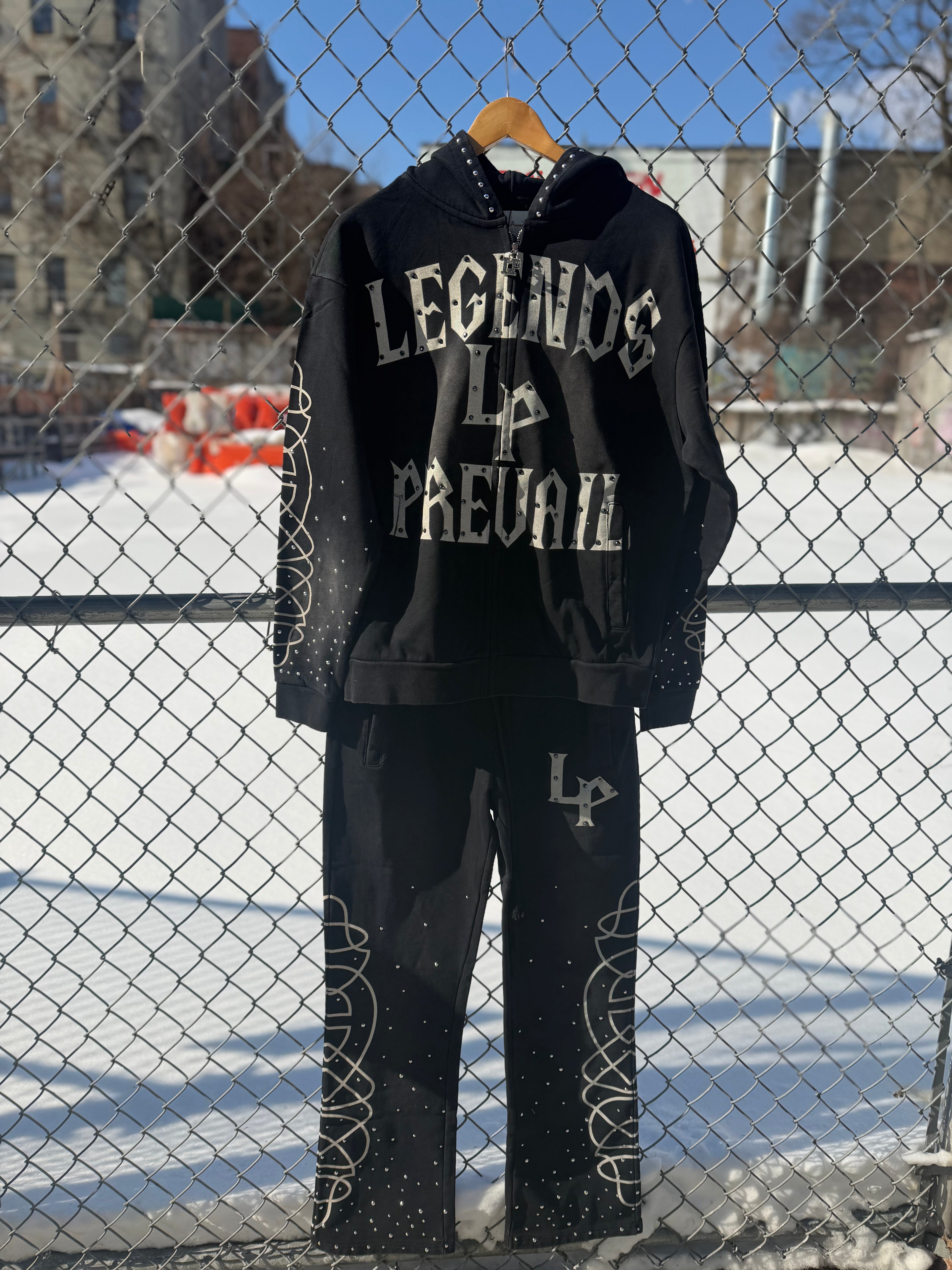 Butcher Set - Black / White