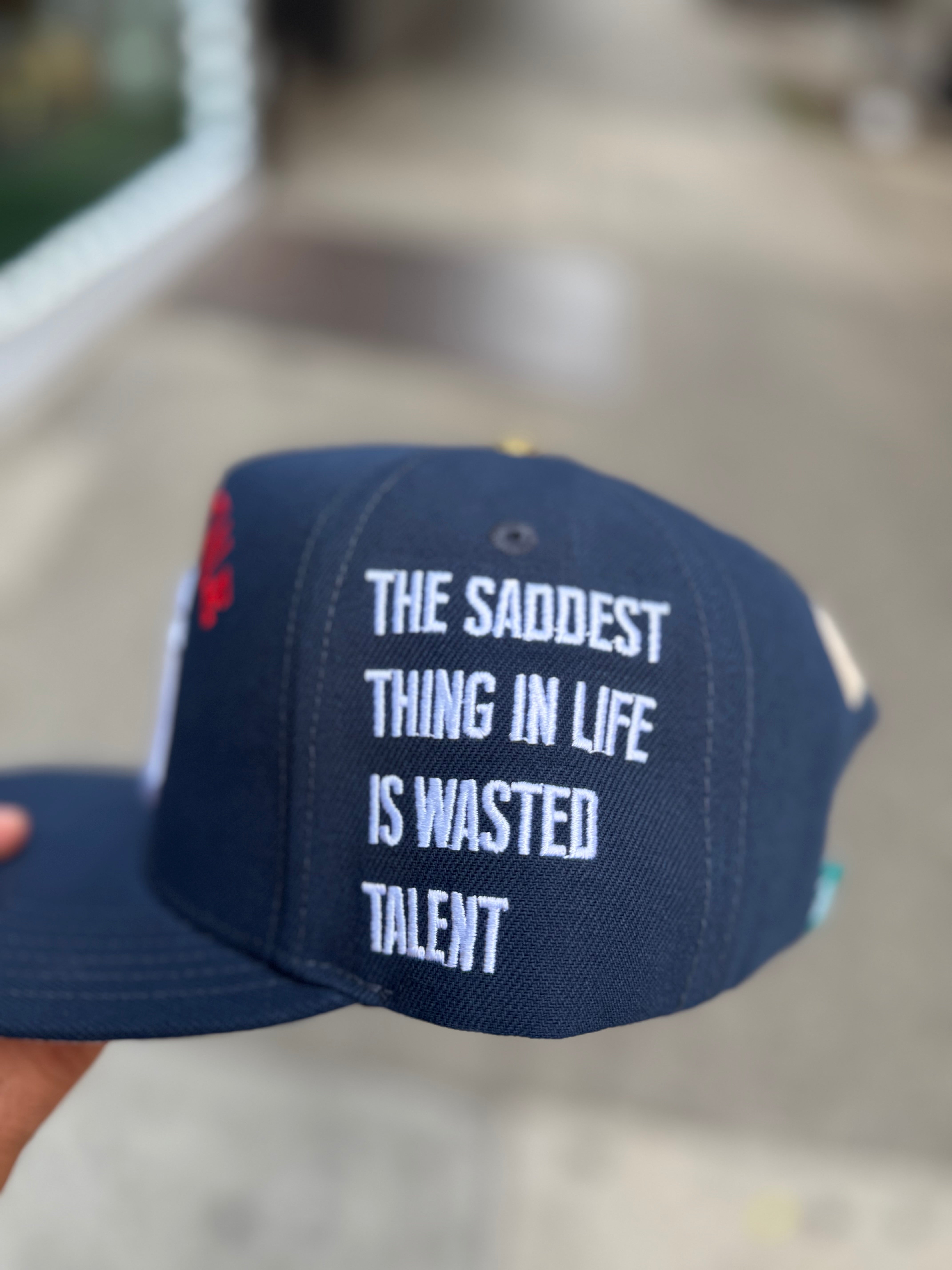 Bronx Tale Snapback - Navy Blue