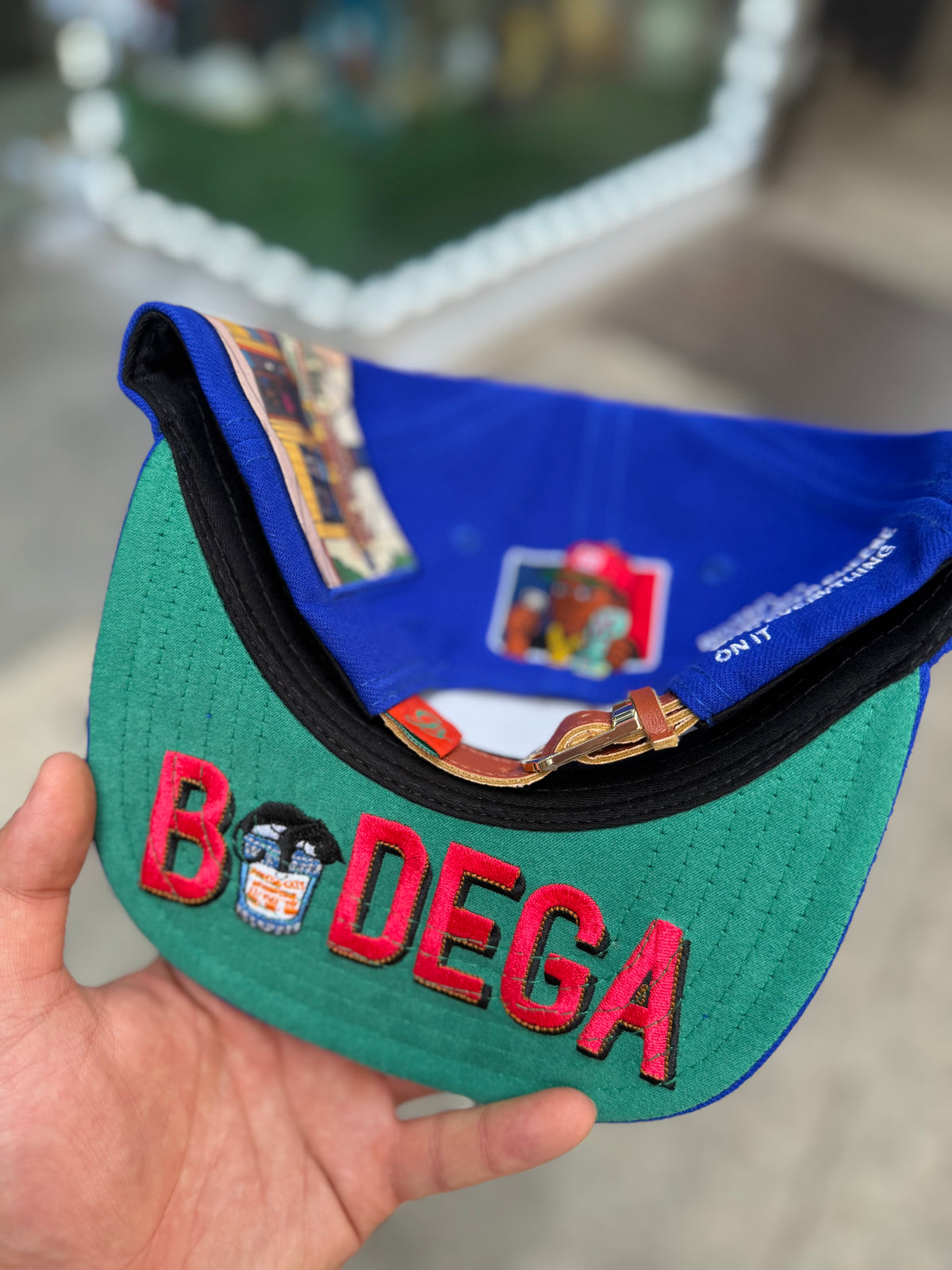 NY Mets Chopped Cheese Snapback - Blue/Orange