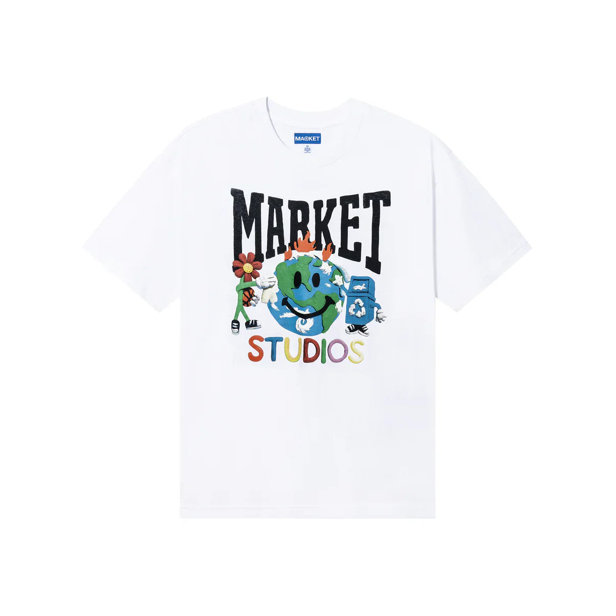 Smiley Studios T Shirt - White