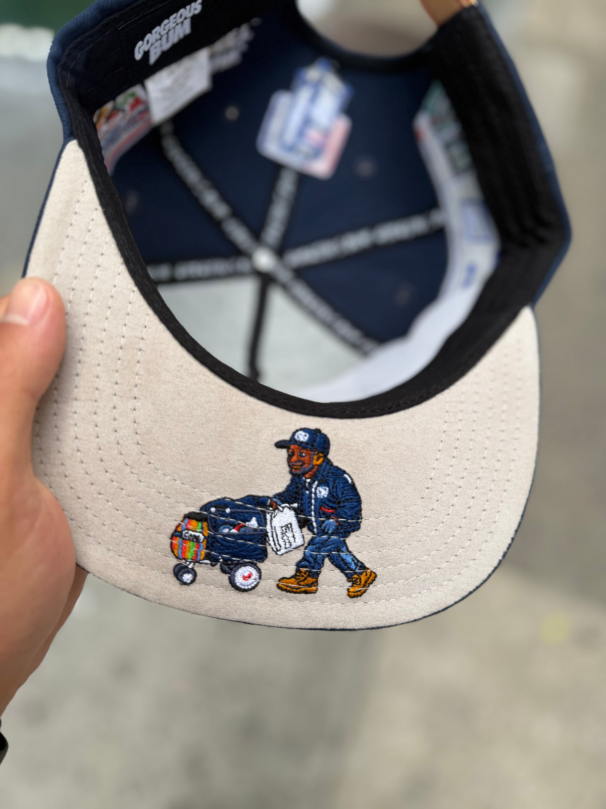 USPS Snapback - Navy Blue