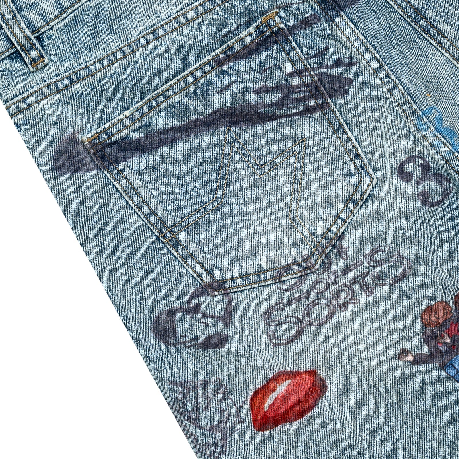 Graffiti Jeans - Blue Wash