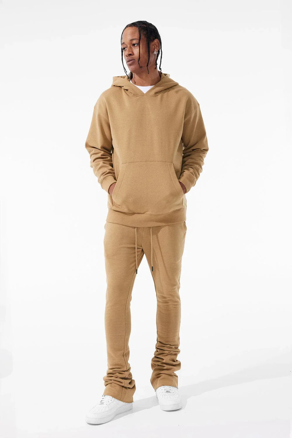 Fleece Hoodie - Mocha