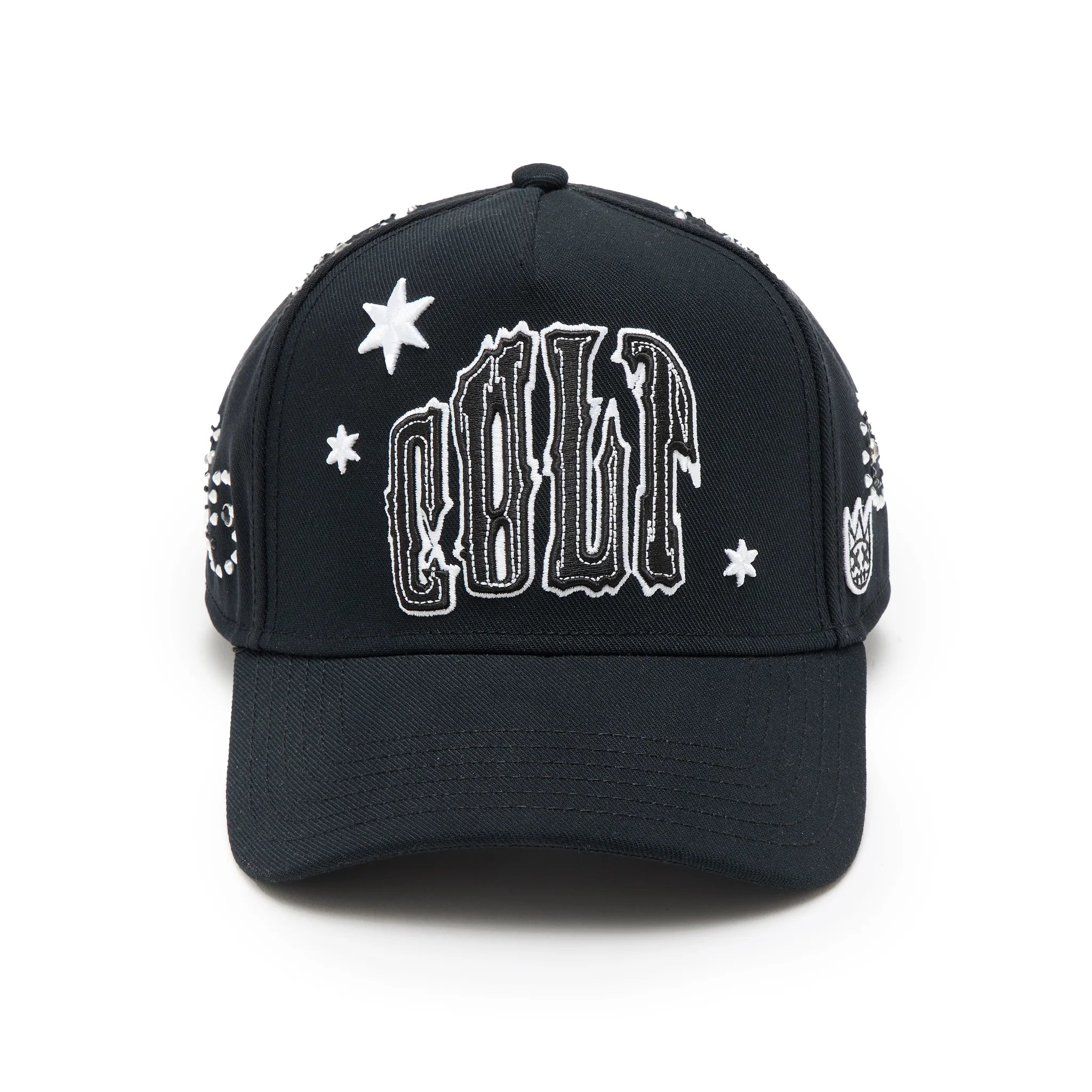 Cult x El Alfa Paisley 5 Pannel A Frame Trucker Hat - Black