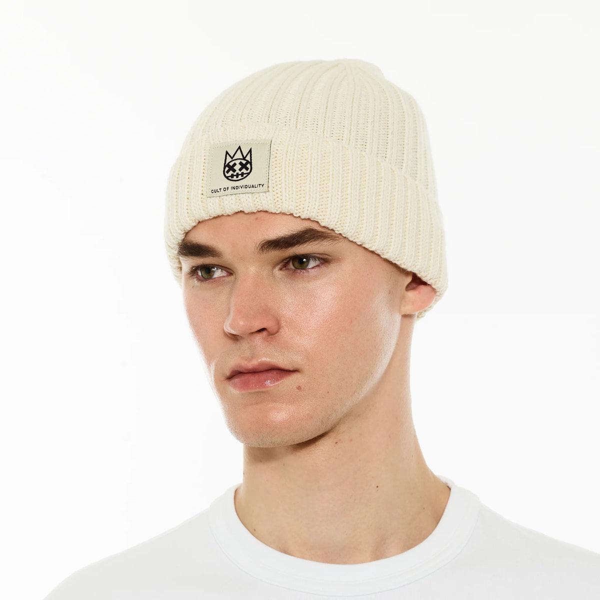Knit Hat - Winter White