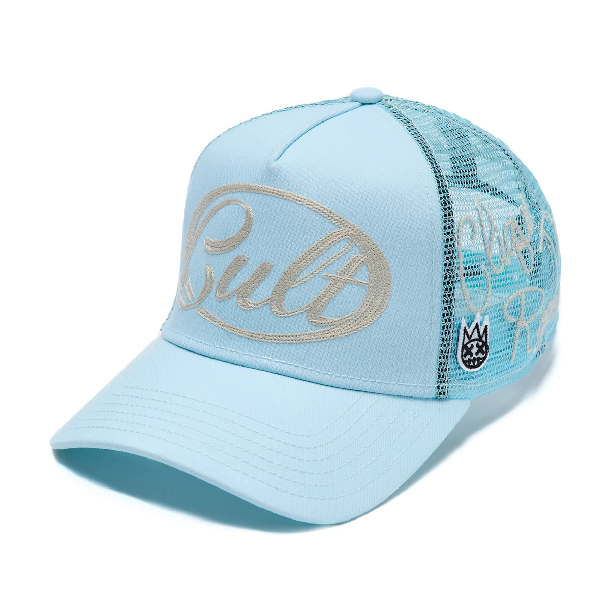 Community Trucker Hat - Blue Glow
