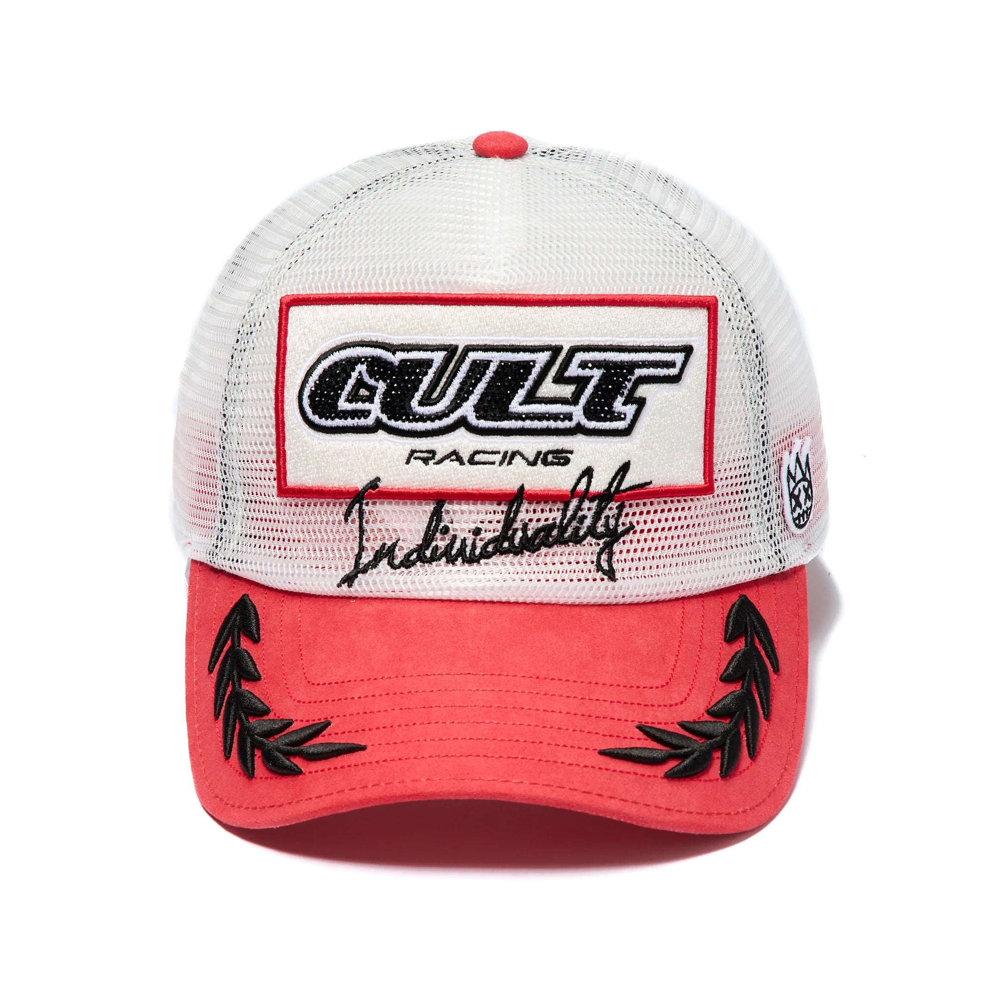 All Over Mesh Trucker Hat - Winter White