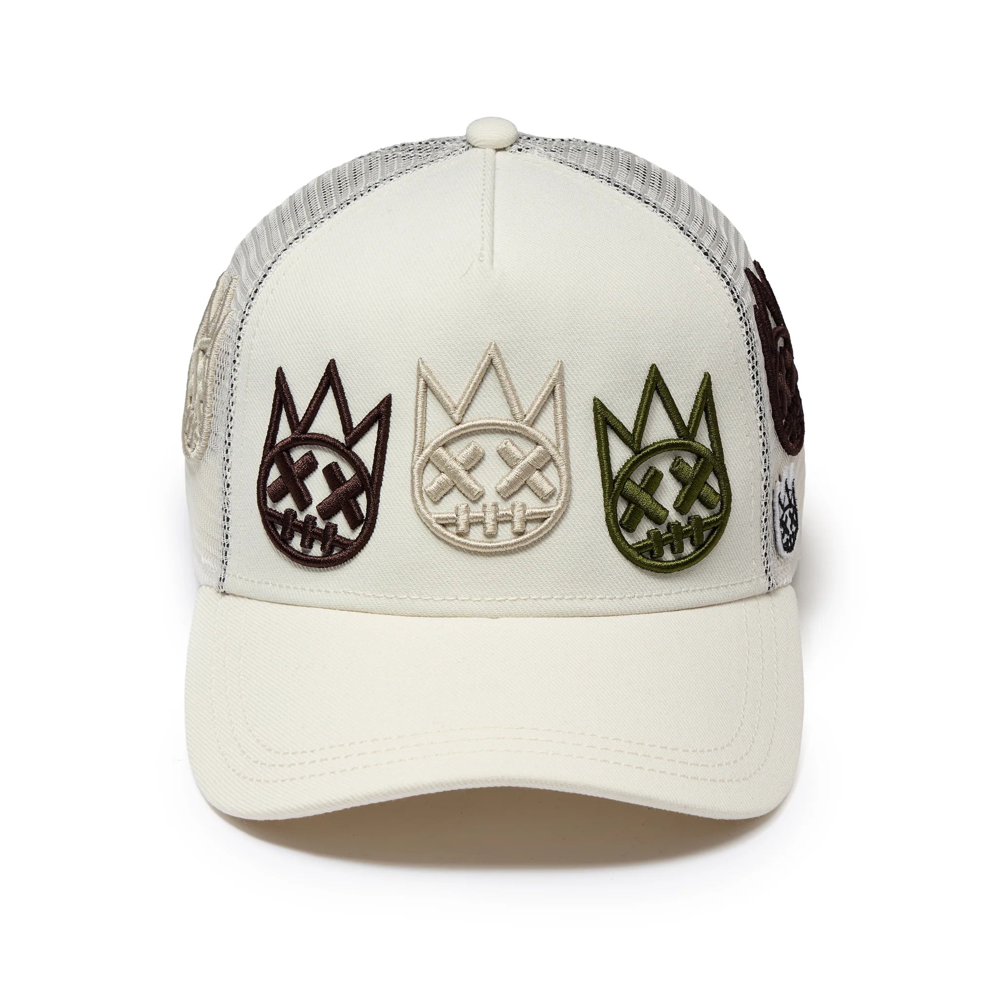 MULTI LOGO Trucker Hat - Black