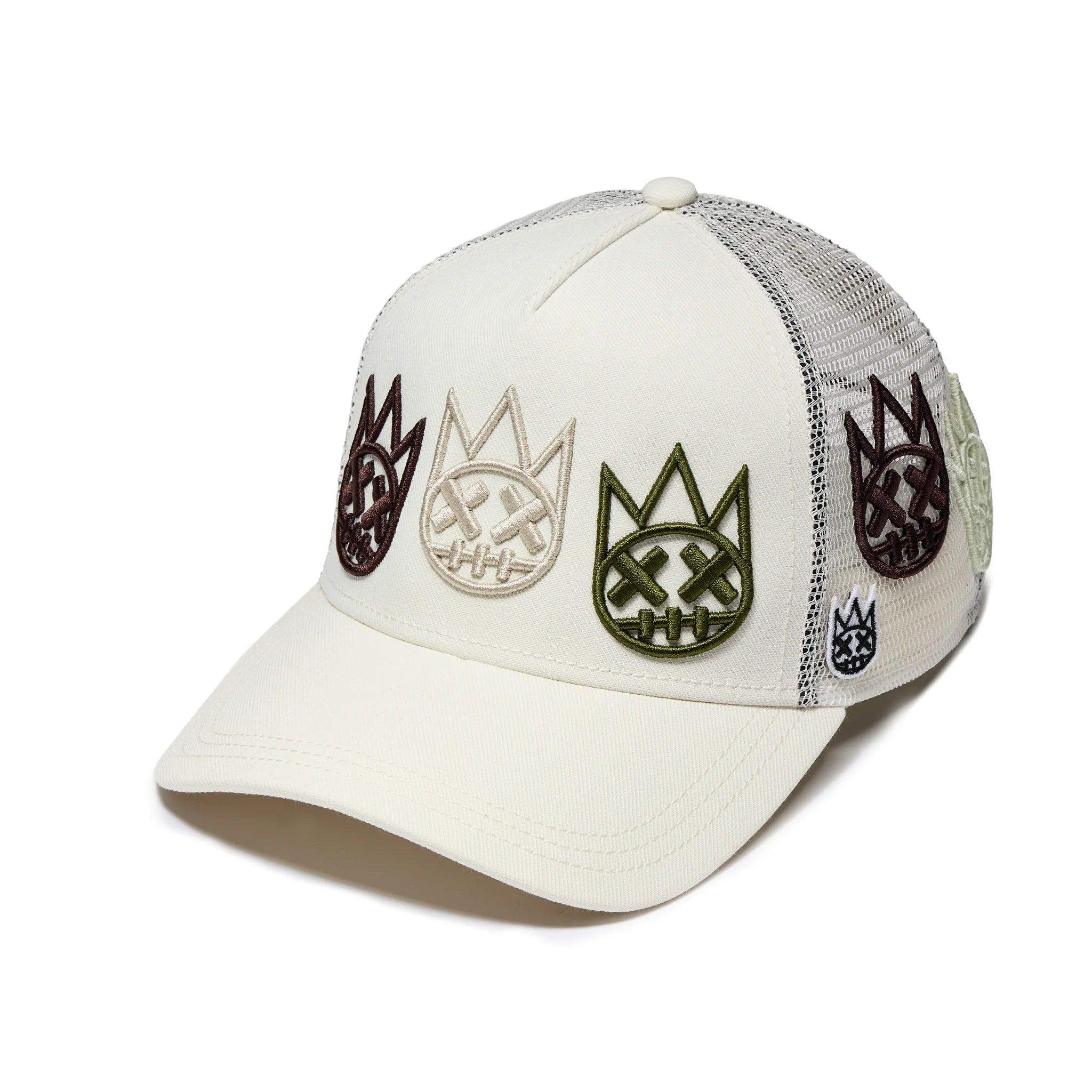 MULTI LOGO Trucker Hat - Black