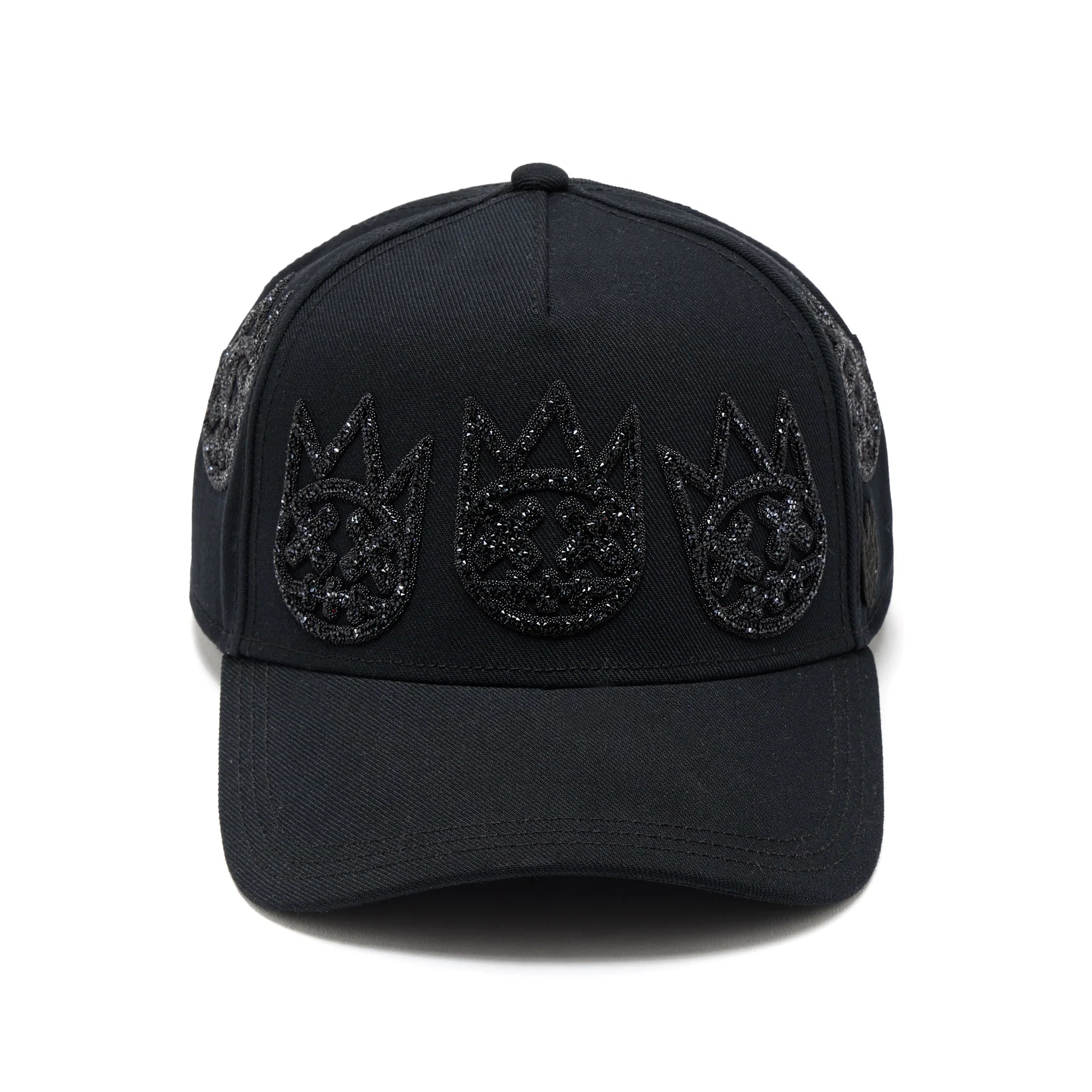 EL ALFA MULTI BLACK CRYSTAL LOGO Trucker Hat - Black