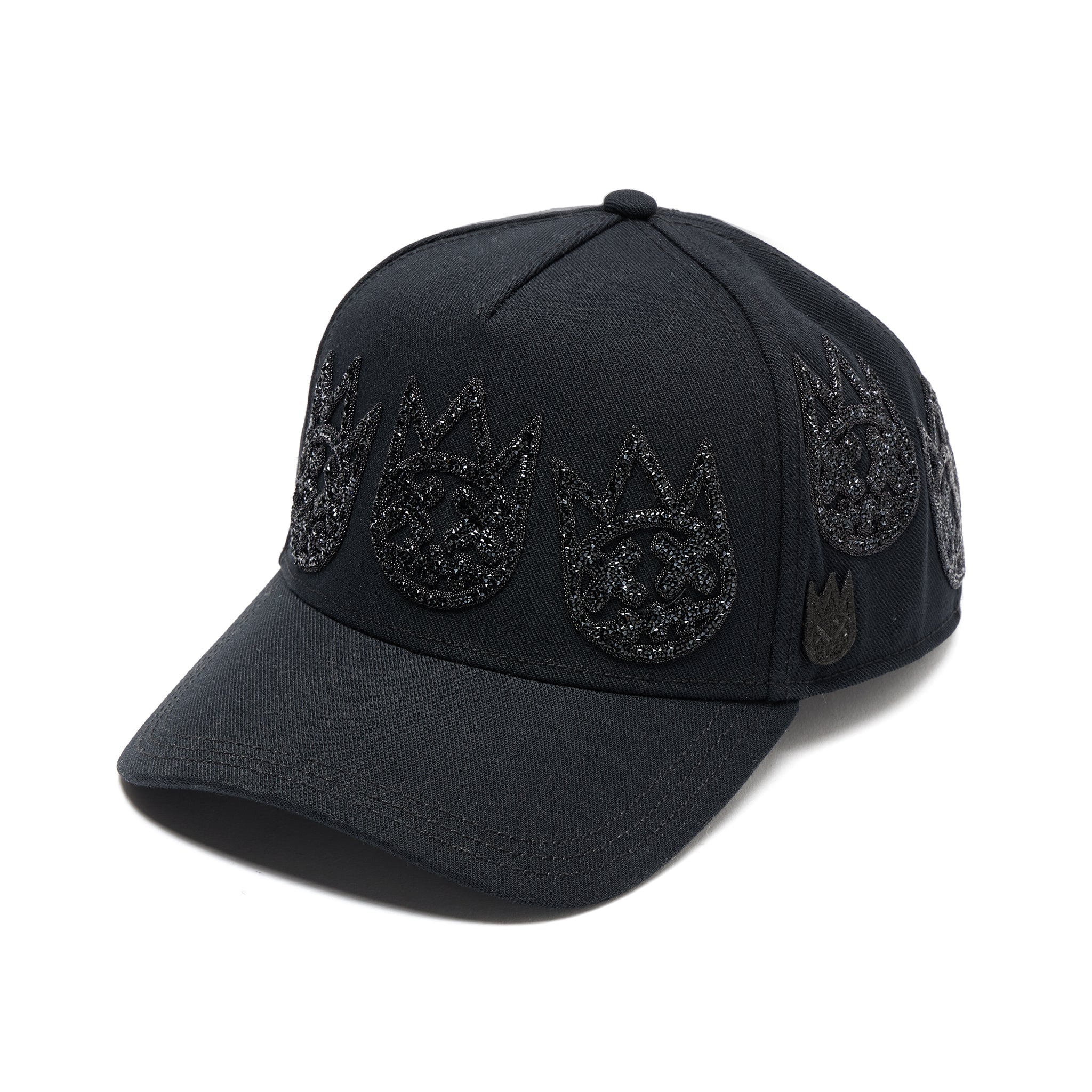 EL ALFA MULTI BLACK CRYSTAL LOGO Trucker Hat - Black