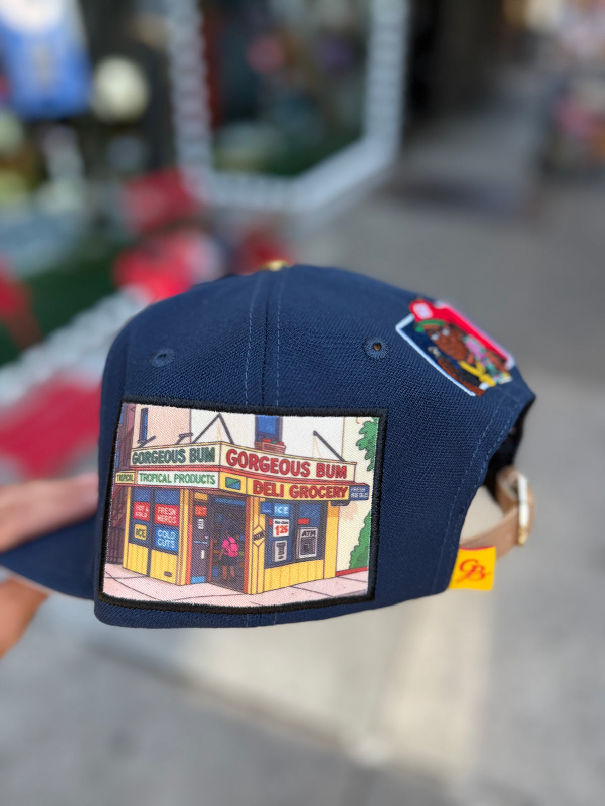 NY Yankees Chopped Cheese (ATM) Snapback - Navy Blue
