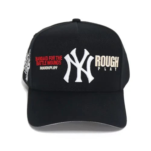 RoughPlay NY Snapback - Black / White