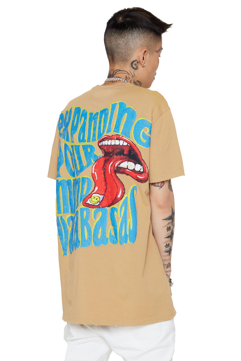 Mind Tabs T-Vintage Khaki