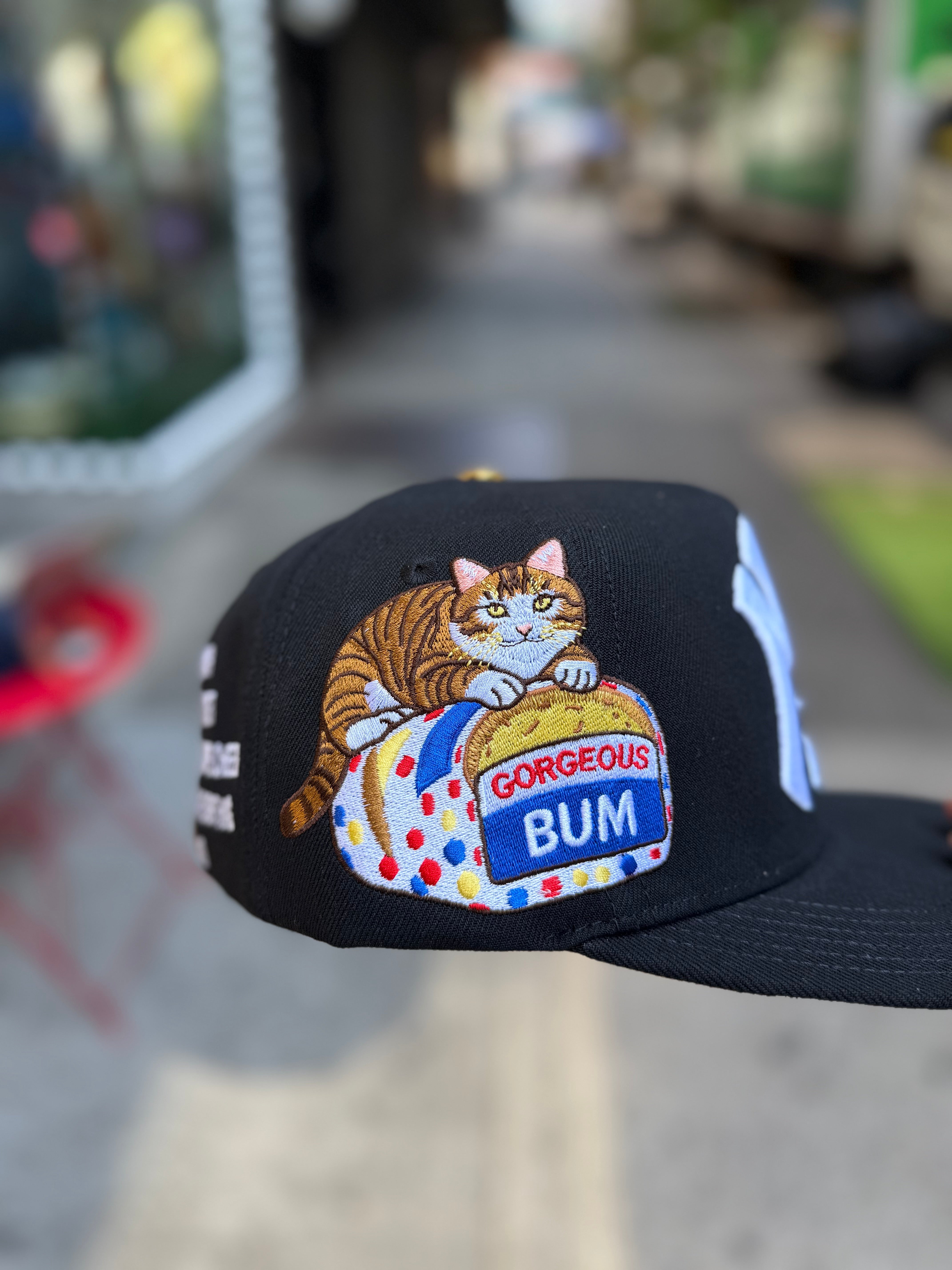 NY Yankees Chopped Cheese Snapback - Black
