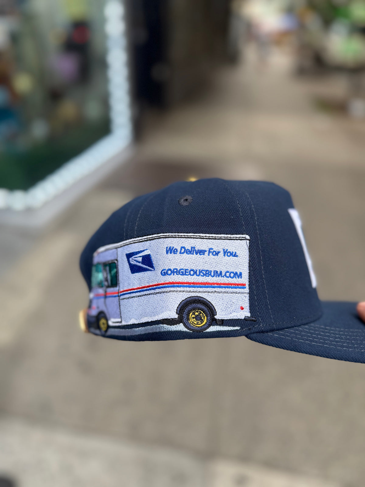 USPS Snapback - Navy Blue