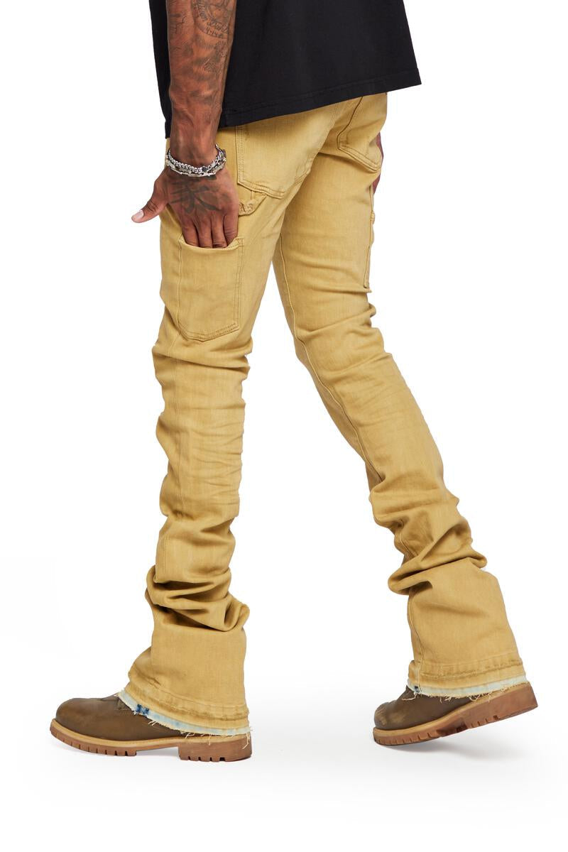 Super Stacked Mr. Extendo Jeans-Mocha