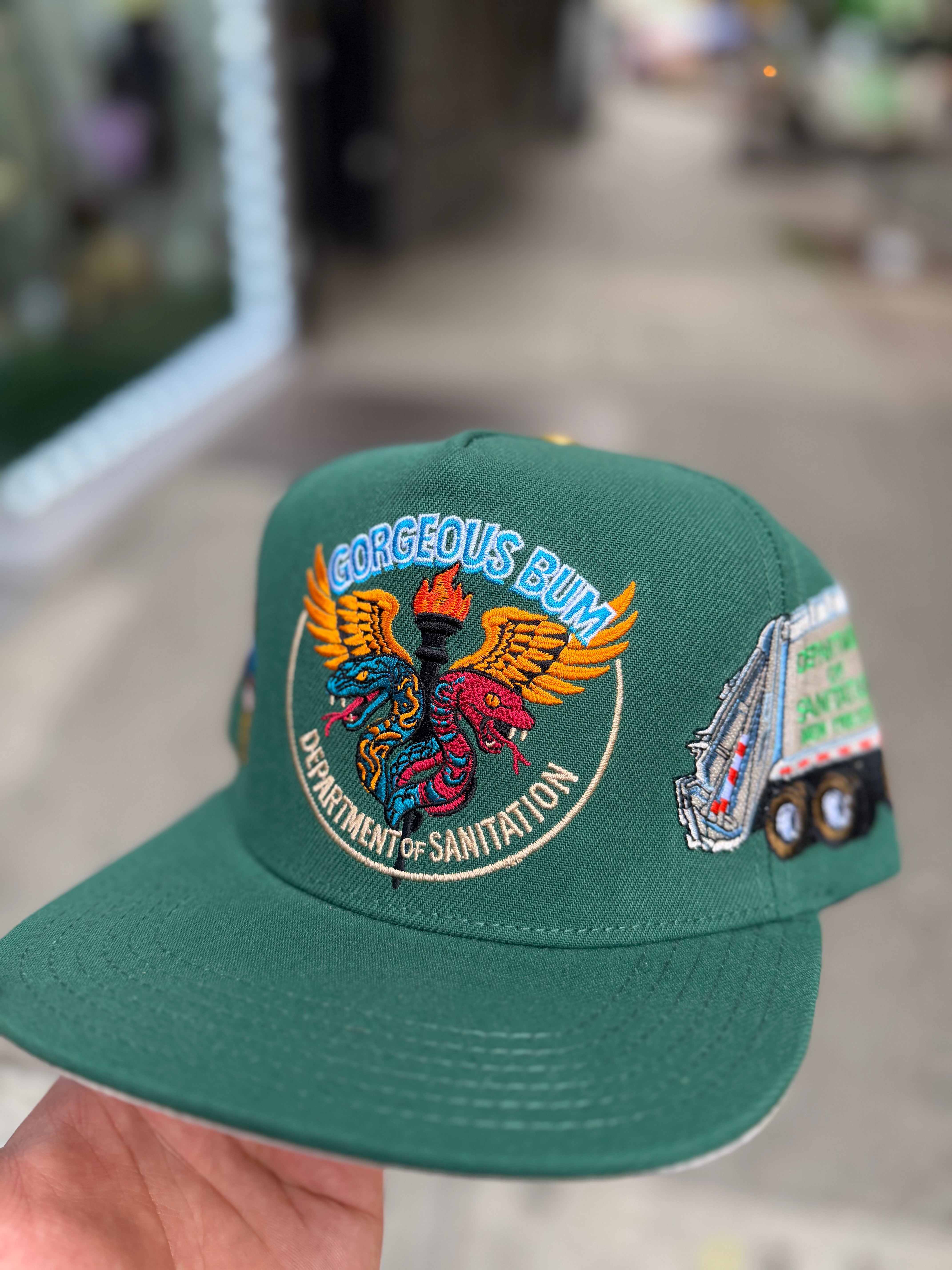 Sanitation Snapback - Green