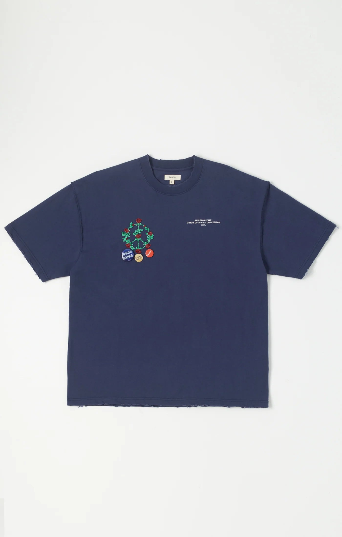 Collosseo Knit T - Shirt - Charcoal Art