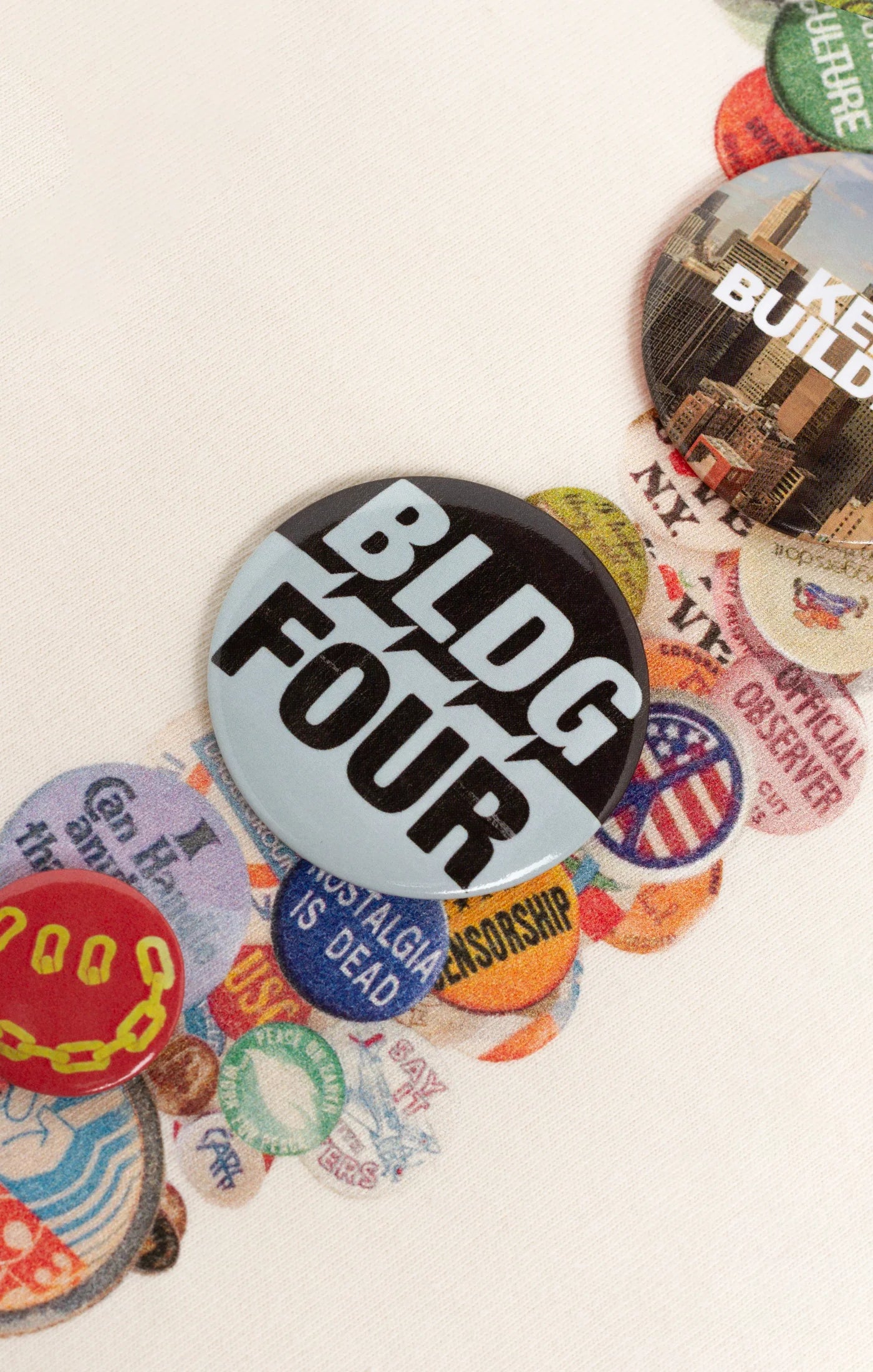 Rockerfeller Knit T - Shirt - Antique White