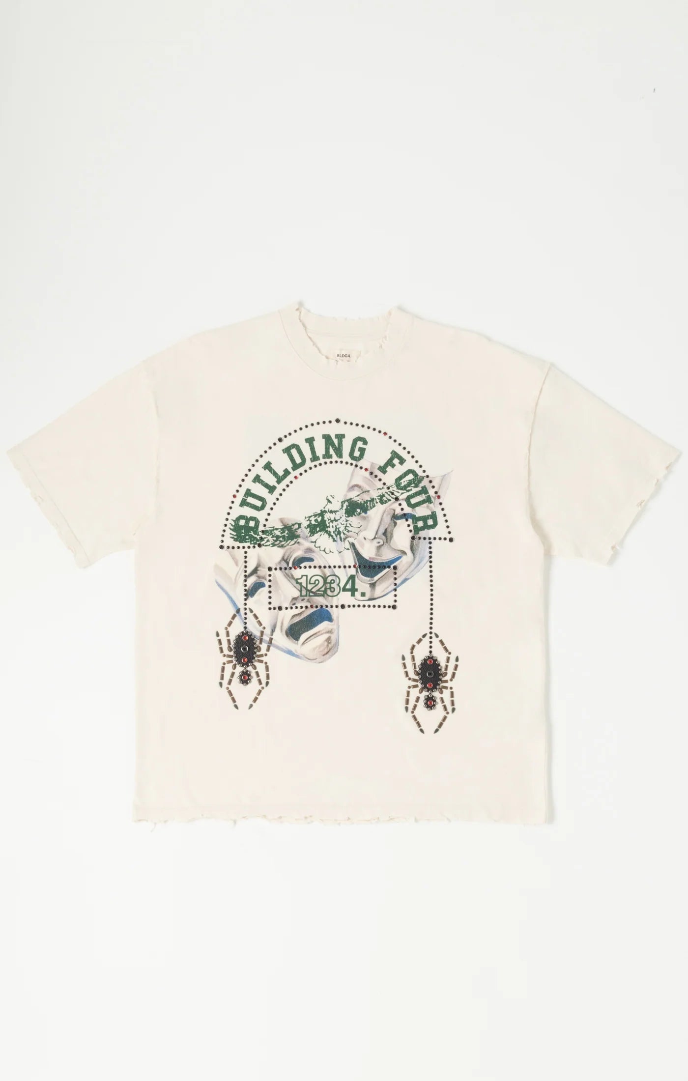 Notre Dame SS Knit T - Shirt - Antique White