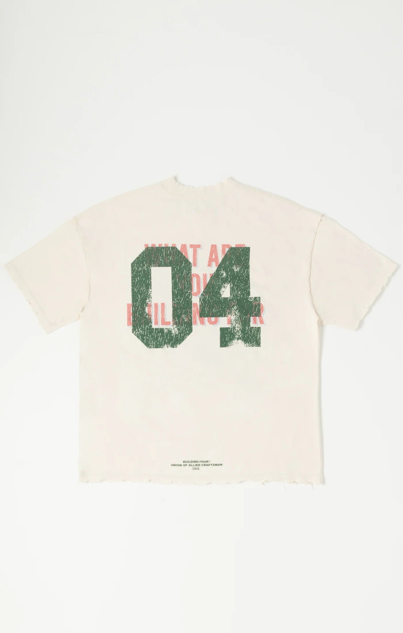Notre Dame SS Knit T - Shirt - Antique White