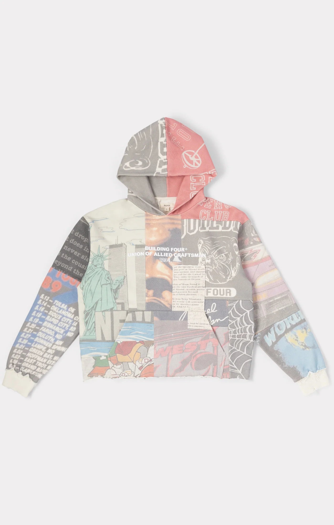 Brick Hoodie - Antique White