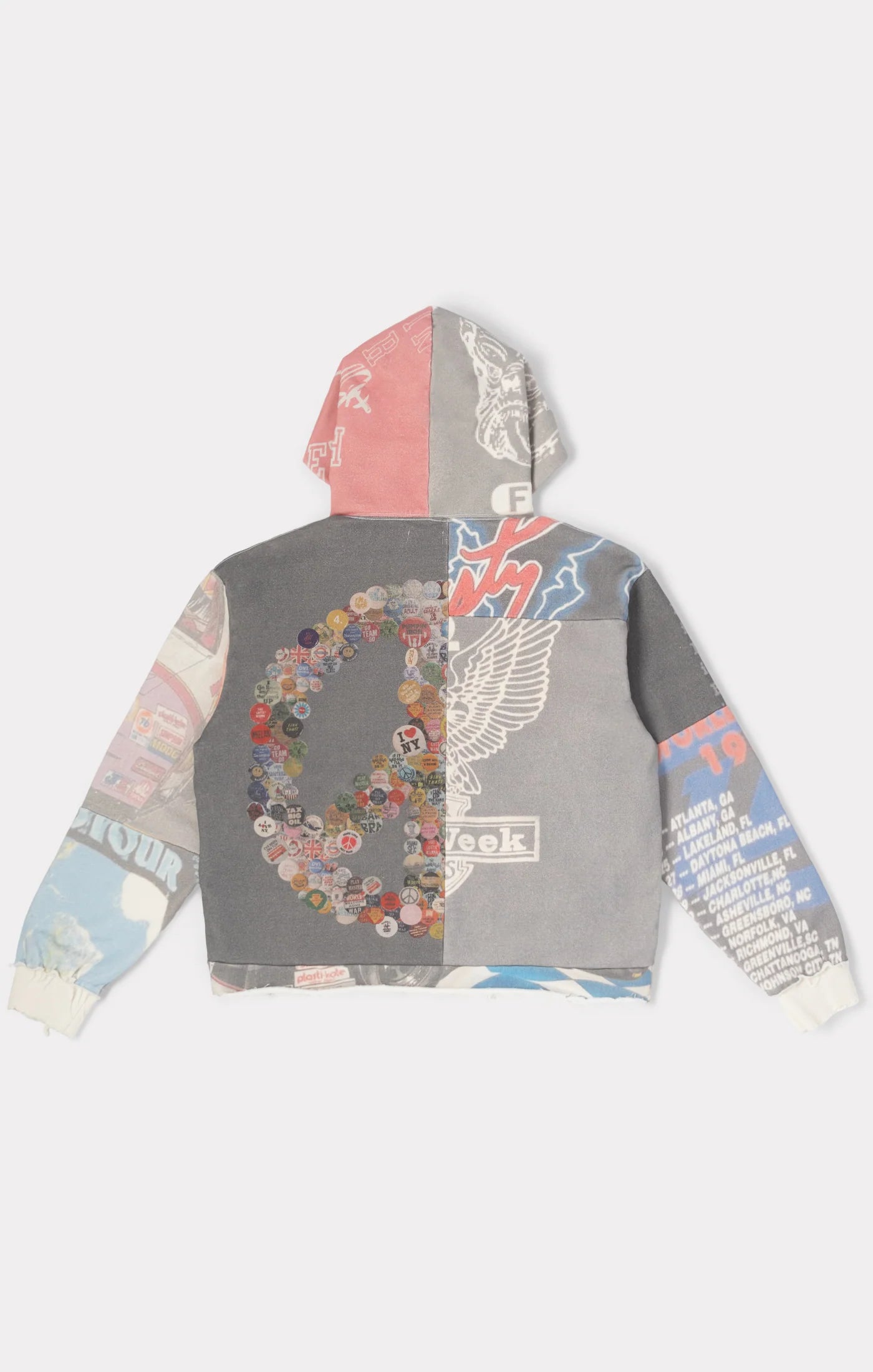 Brick Hoodie - Antique White