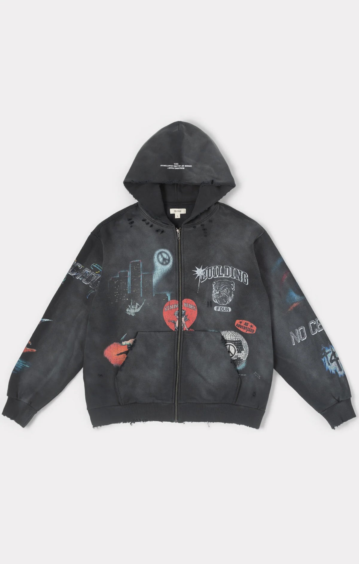 Cladding Hoodie - Jet Set
