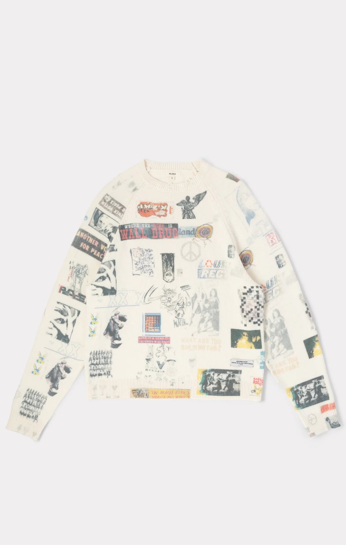 Steel Sweater - Antique White