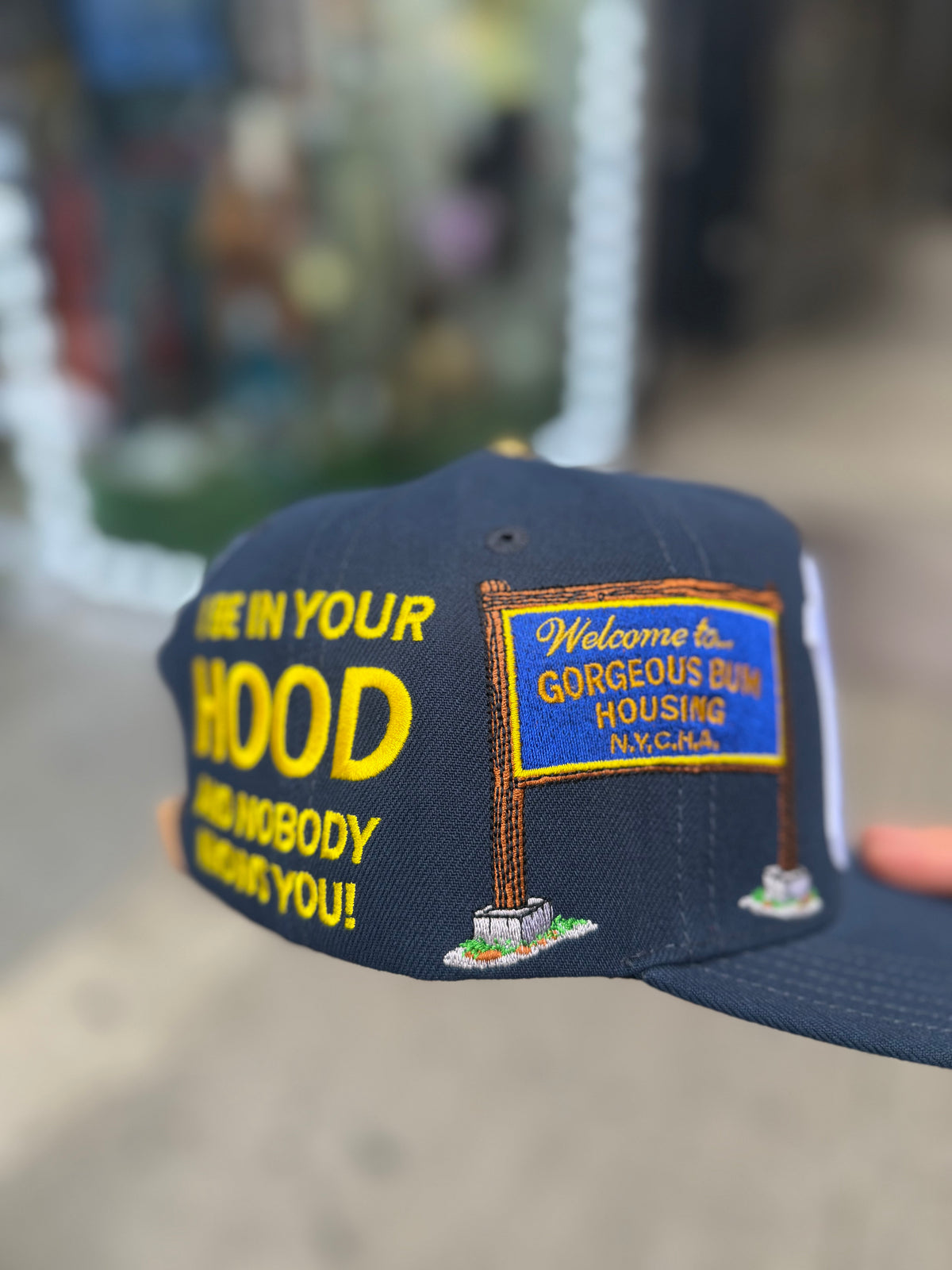 NYCHA Snapback - Navy Blue