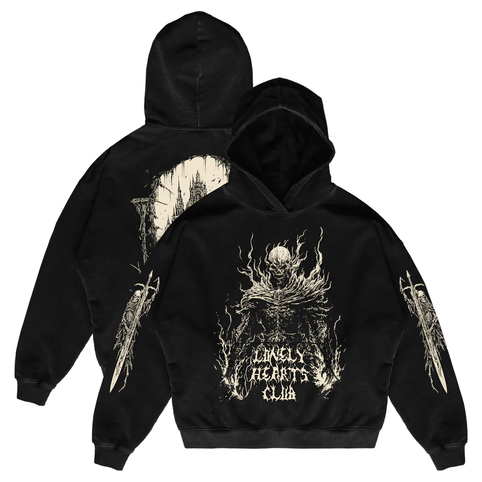 Dark Knight Premium Hoodie - Black