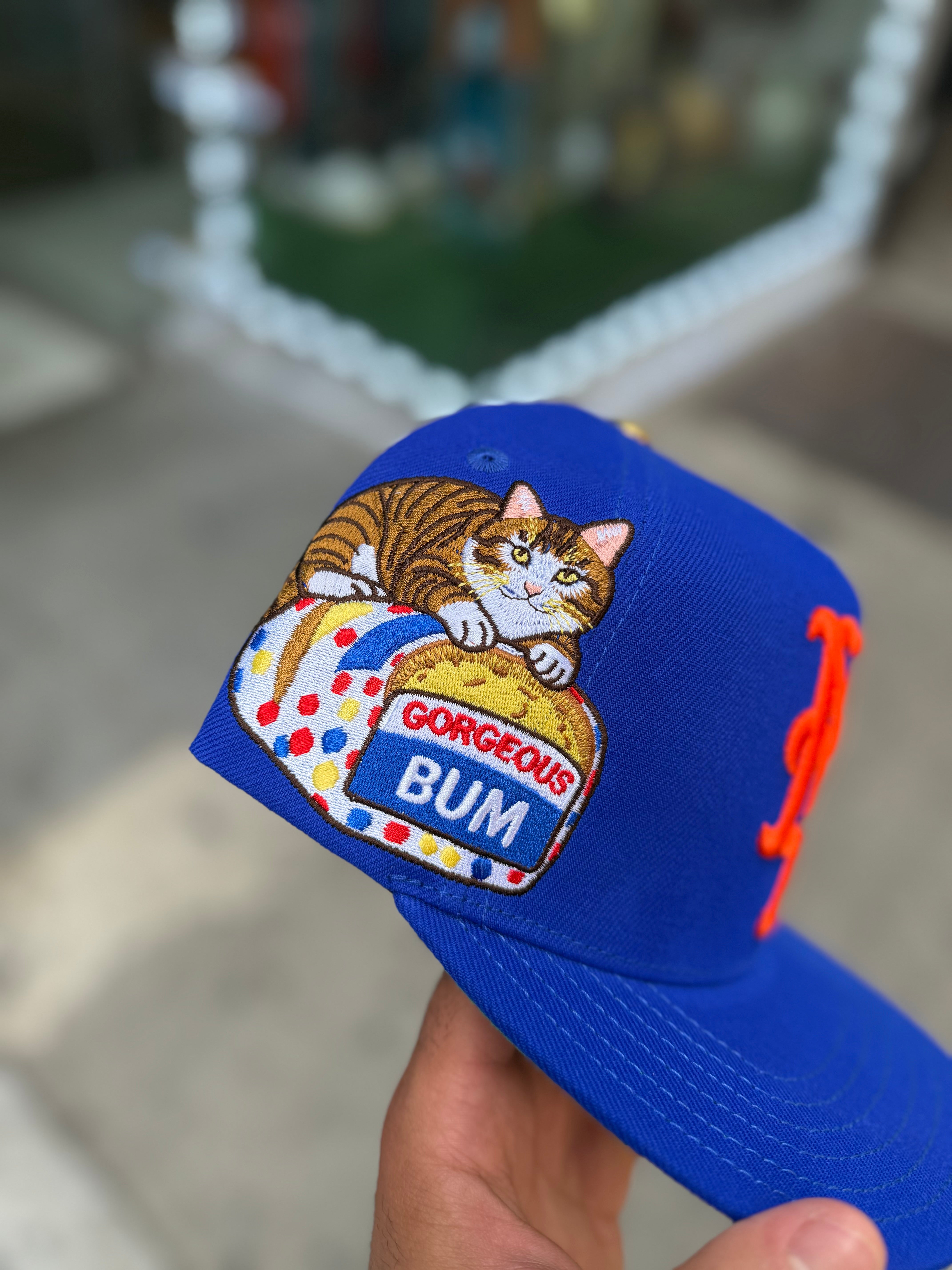NY Mets Chopped Cheese Snapback - Blue/Orange