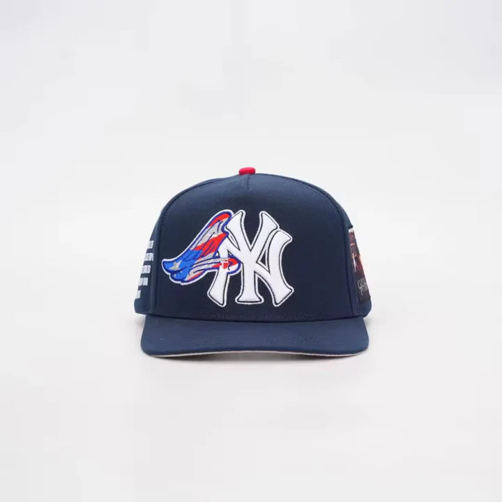 PR Big Pun Snapback - Navy Blue