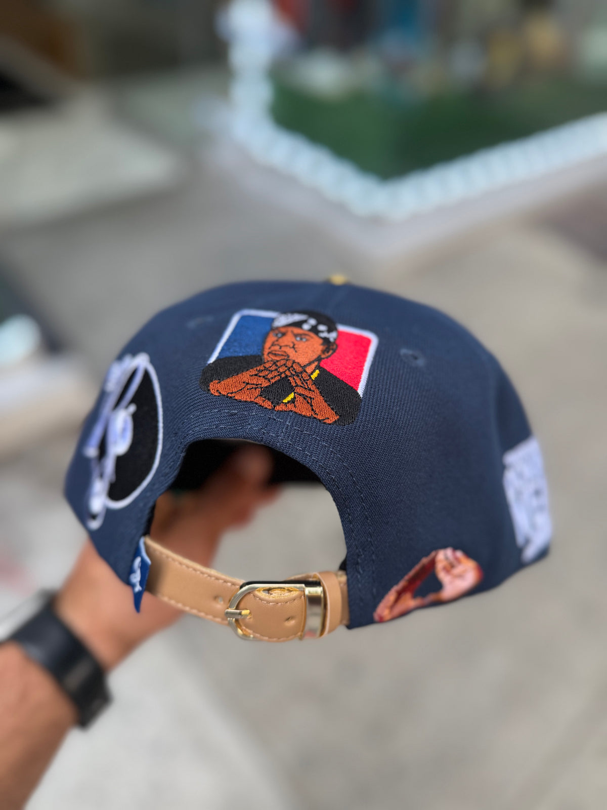 Jay Z Snapback - Navy Blue