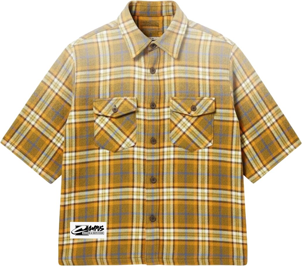 Saint Sun Fade Flannel - Yellow