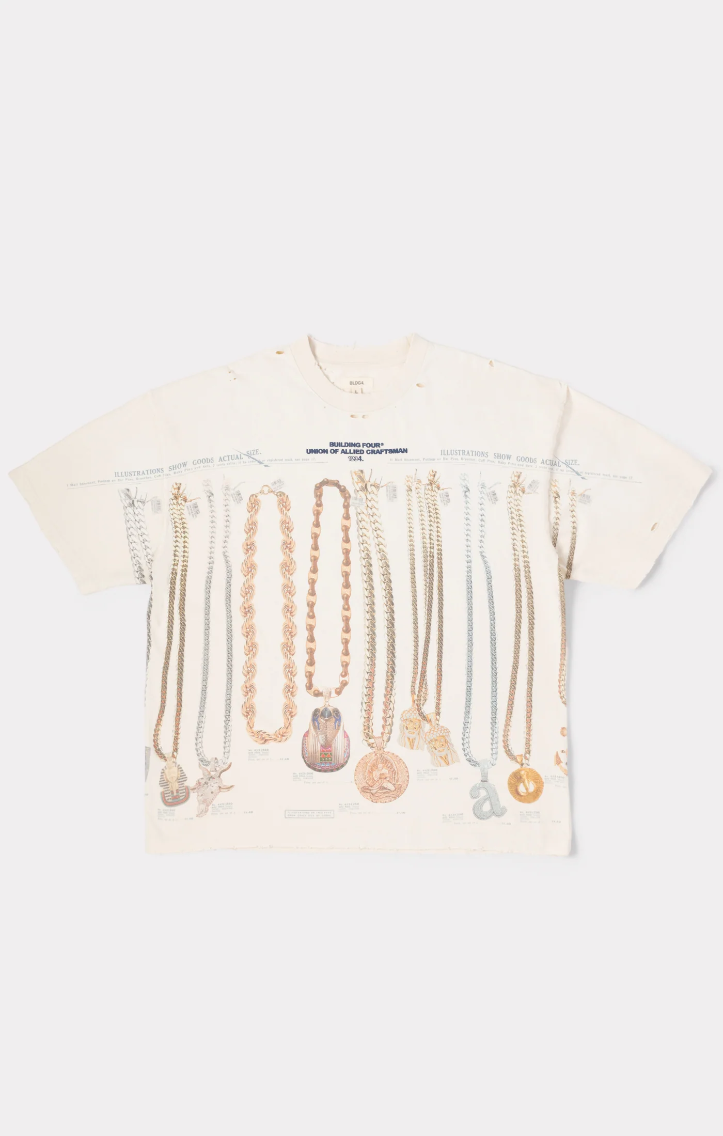 TV Tower T-Shirt - Antique White