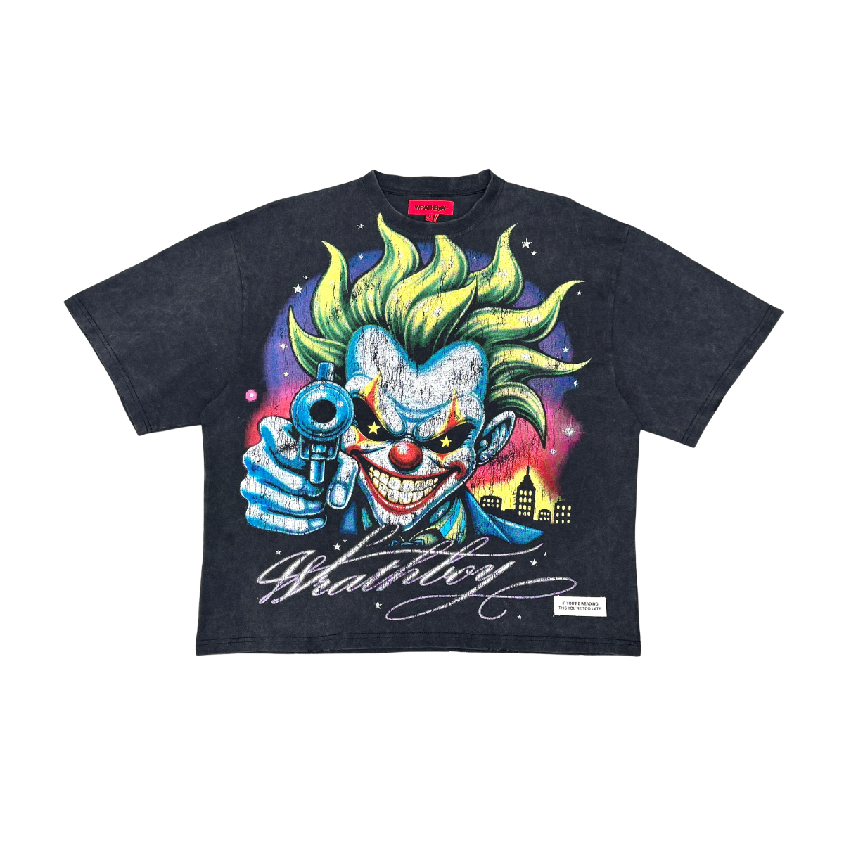 Wrathboy Clown T-Shirt - Black