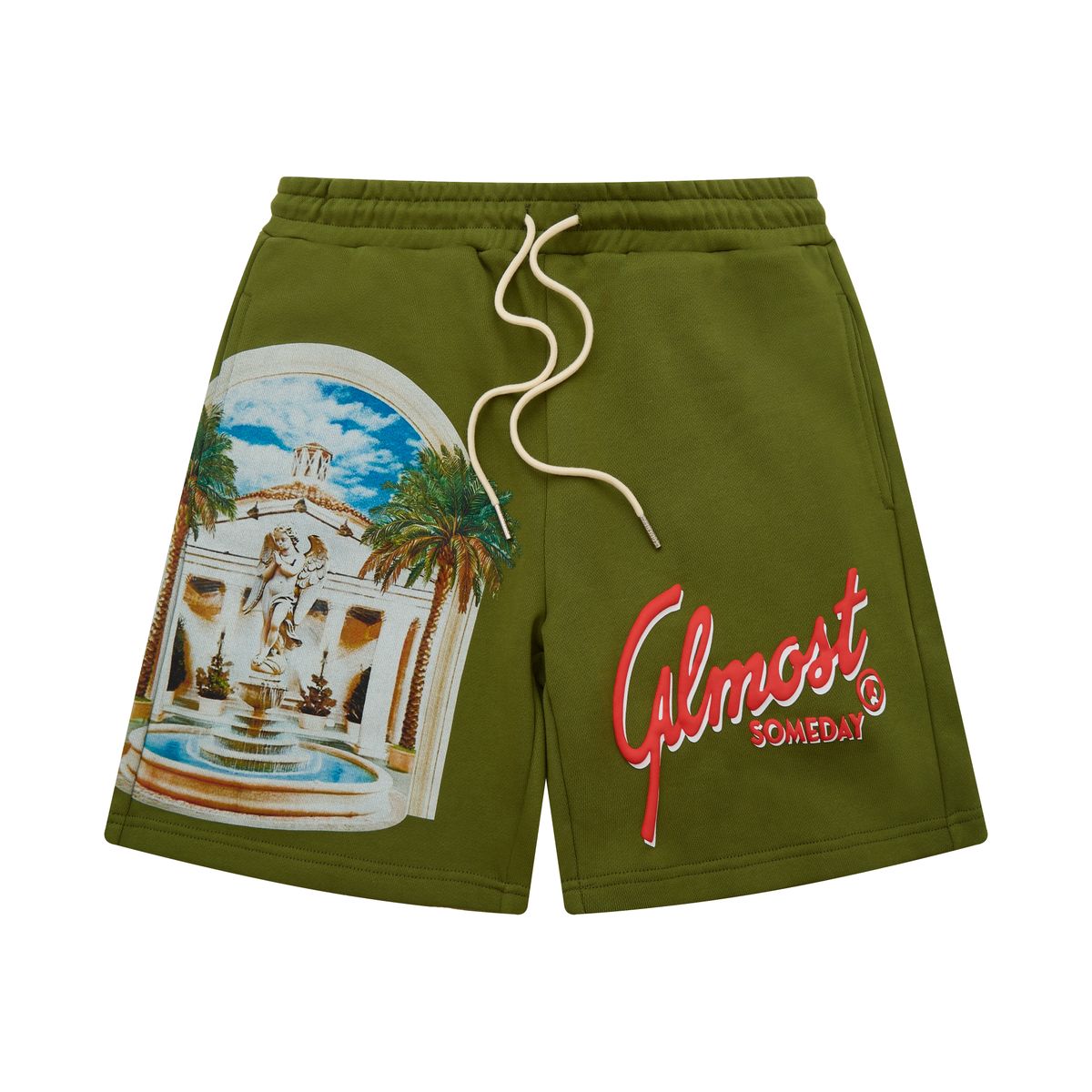 Paradise Estate Shorts - Olive