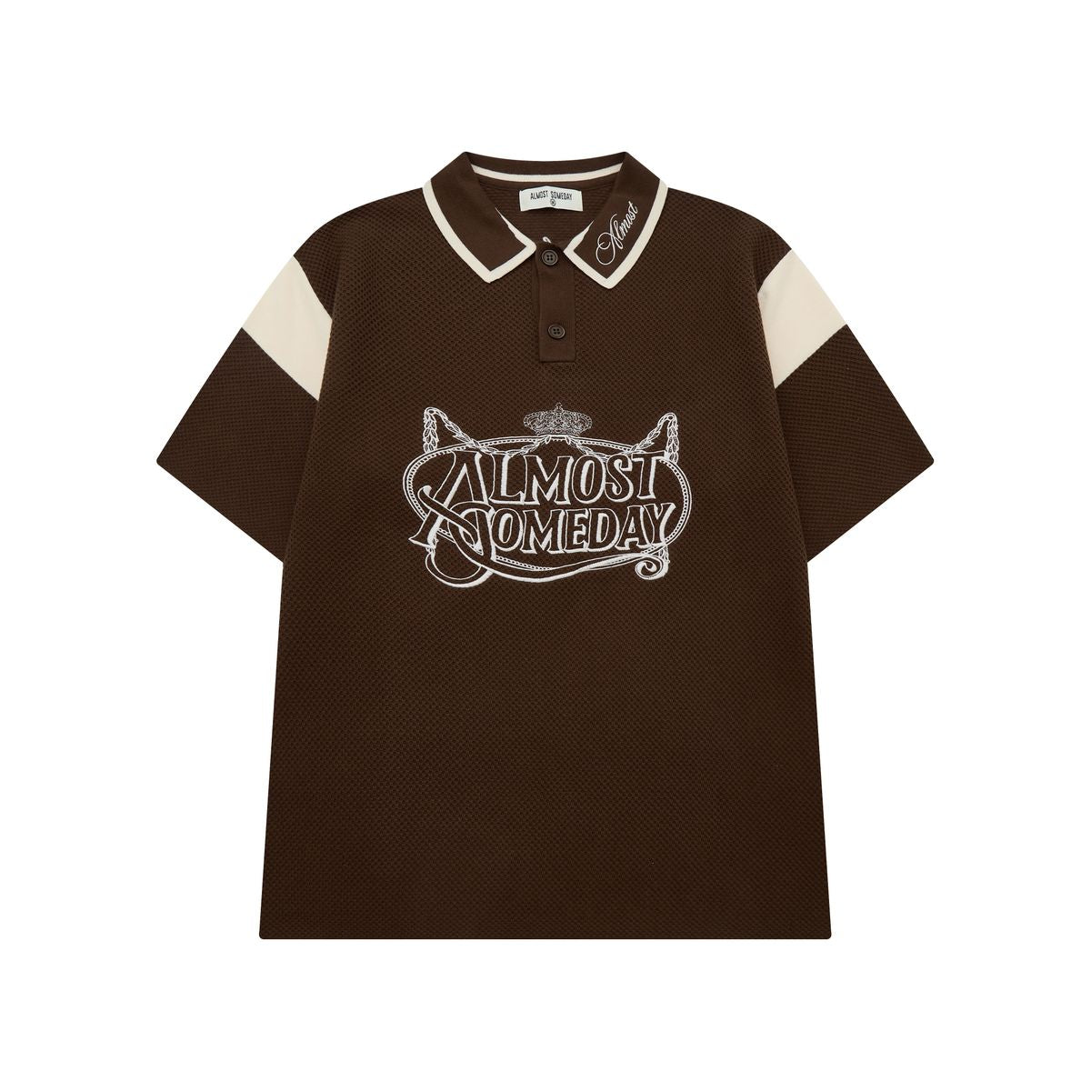 Clubhouse Knit Polo - Brown