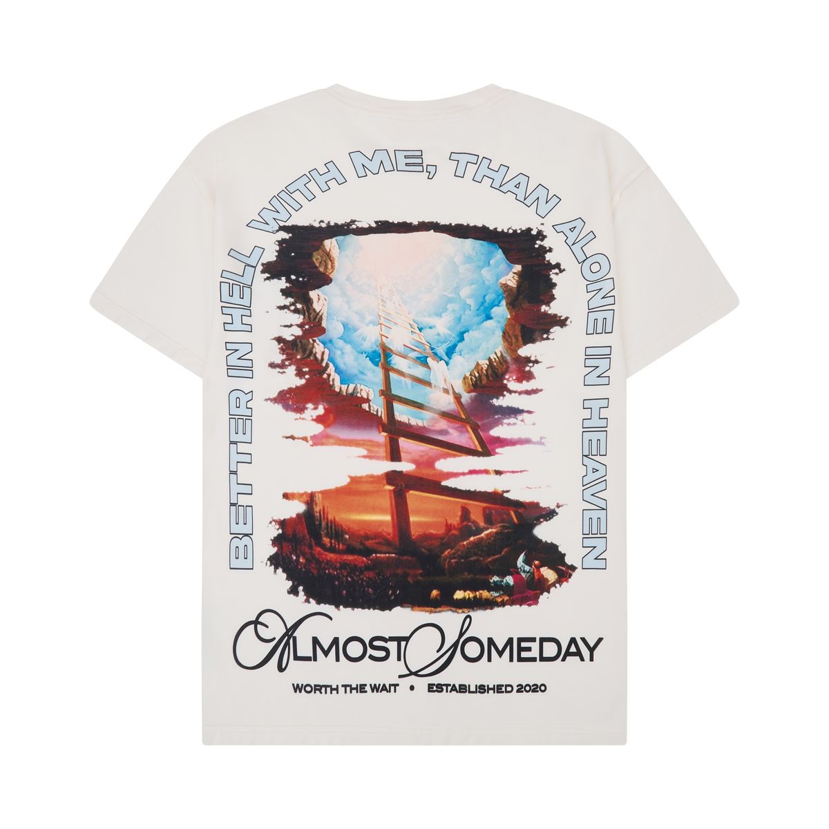 Crossroads T-Shirt - Cream