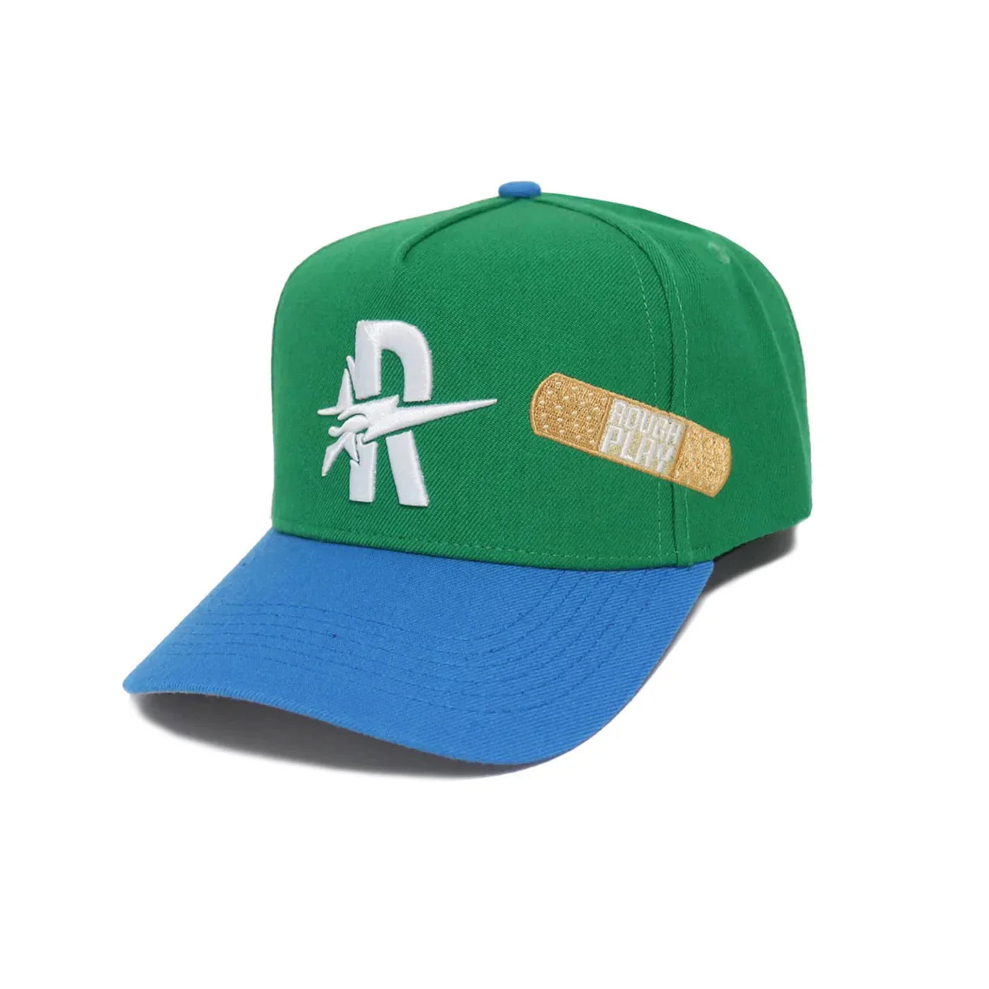 RoughPlay Snapback - Green / Blue