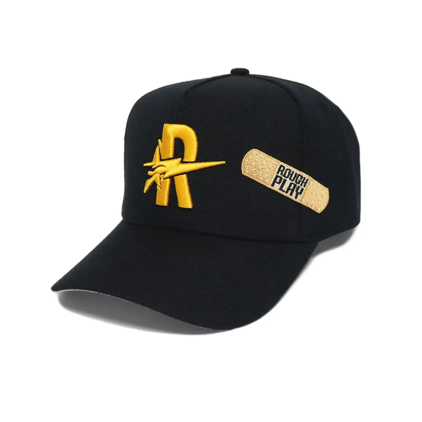 RoughPlay Snapback - Black / Yellow