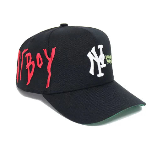 RoughPlay NY Being Normal Must Suck Snapback - Black / White