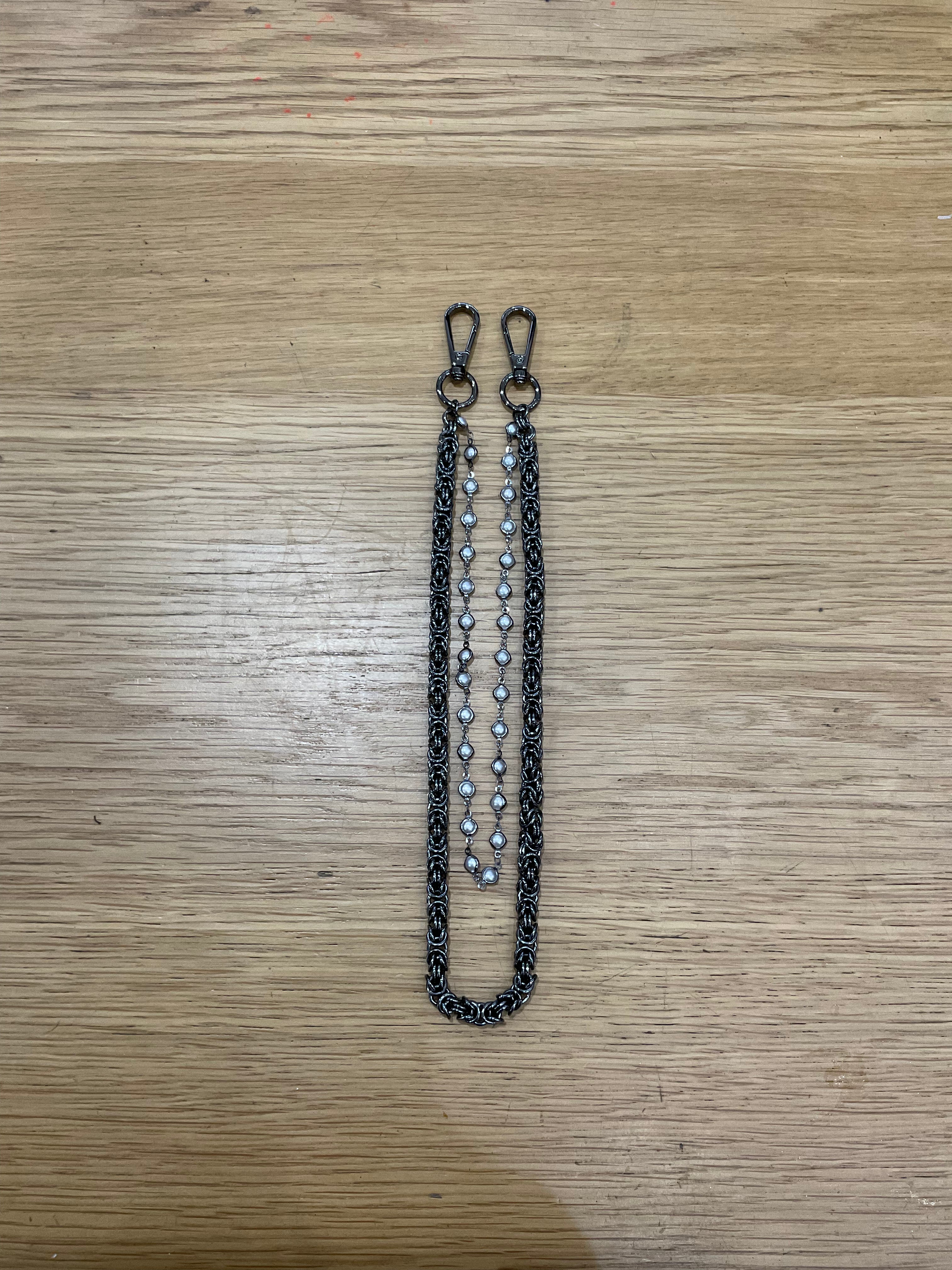 Double Pant Chain 24" (BKC-213-BK)