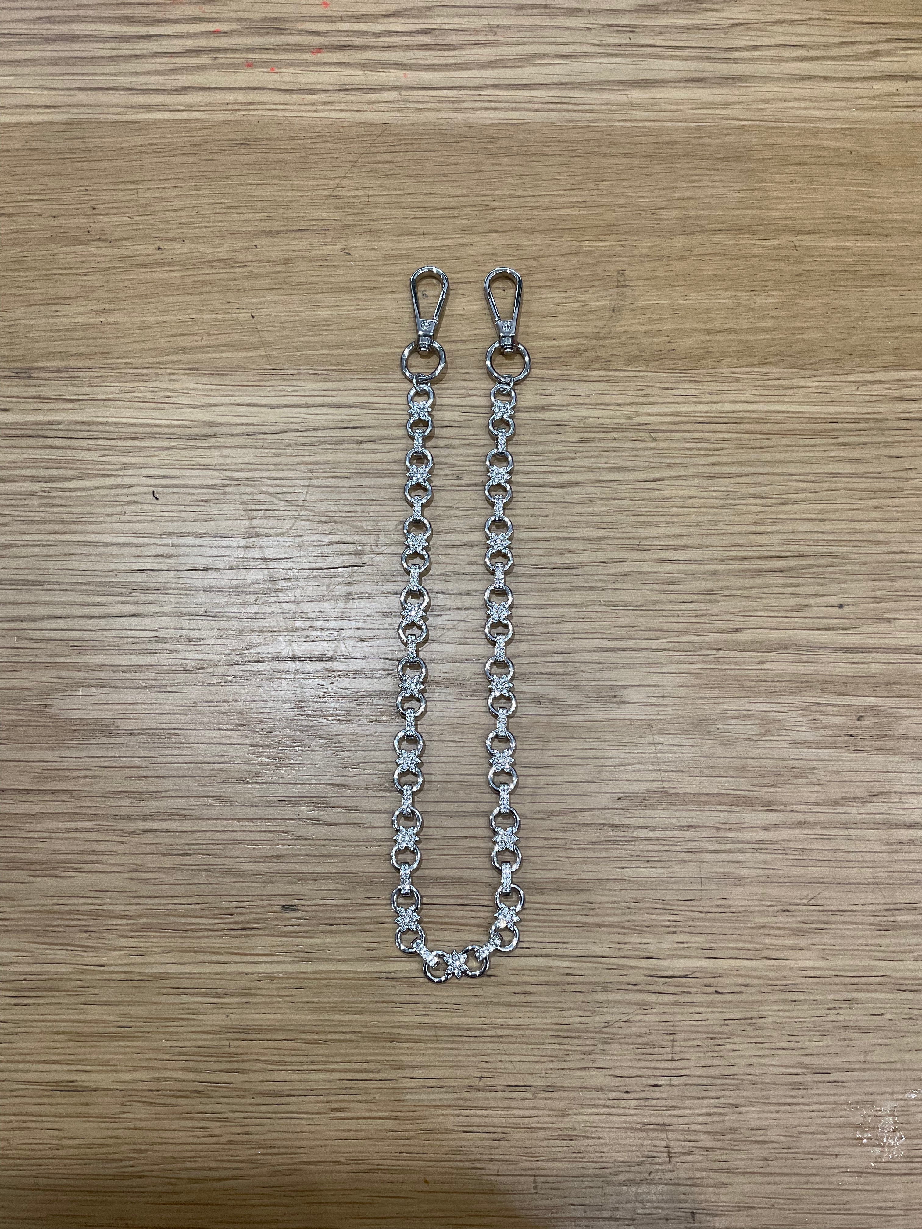 11mm Iced Pant Chain 24" (BKC-124-S)