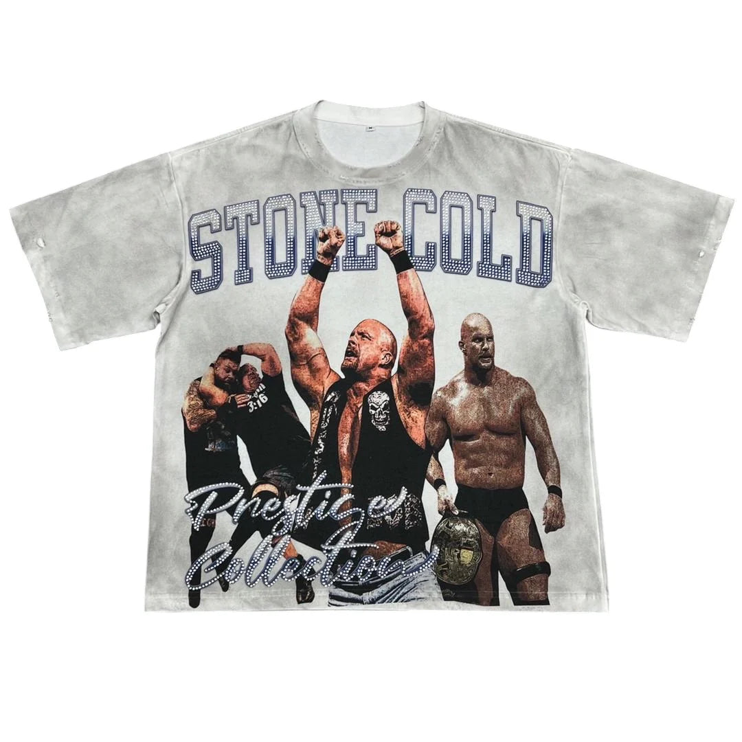 Stone Cold T - Shirt - White