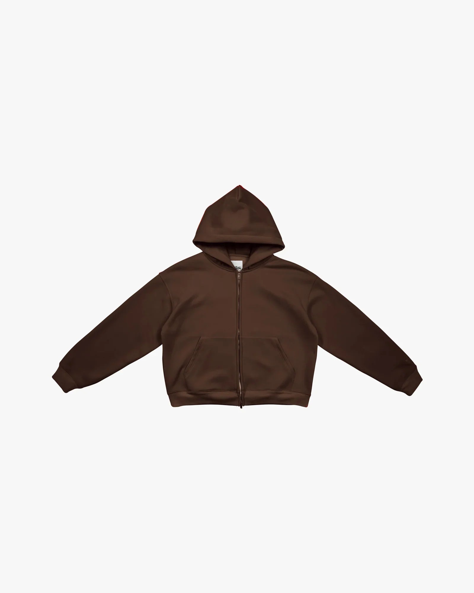 Perfect Zip Up Hoodie - Brown