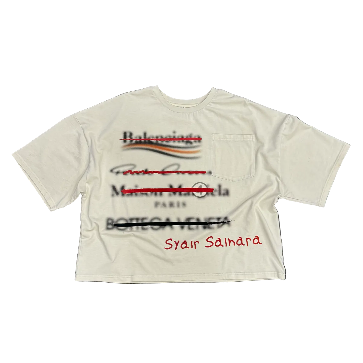 Gradeschool Replica T - Shirt - Cream